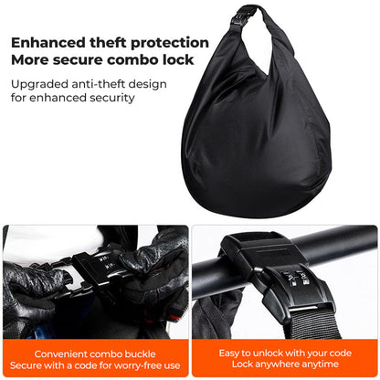 Portable Helmet Storage Bag with Code Lock