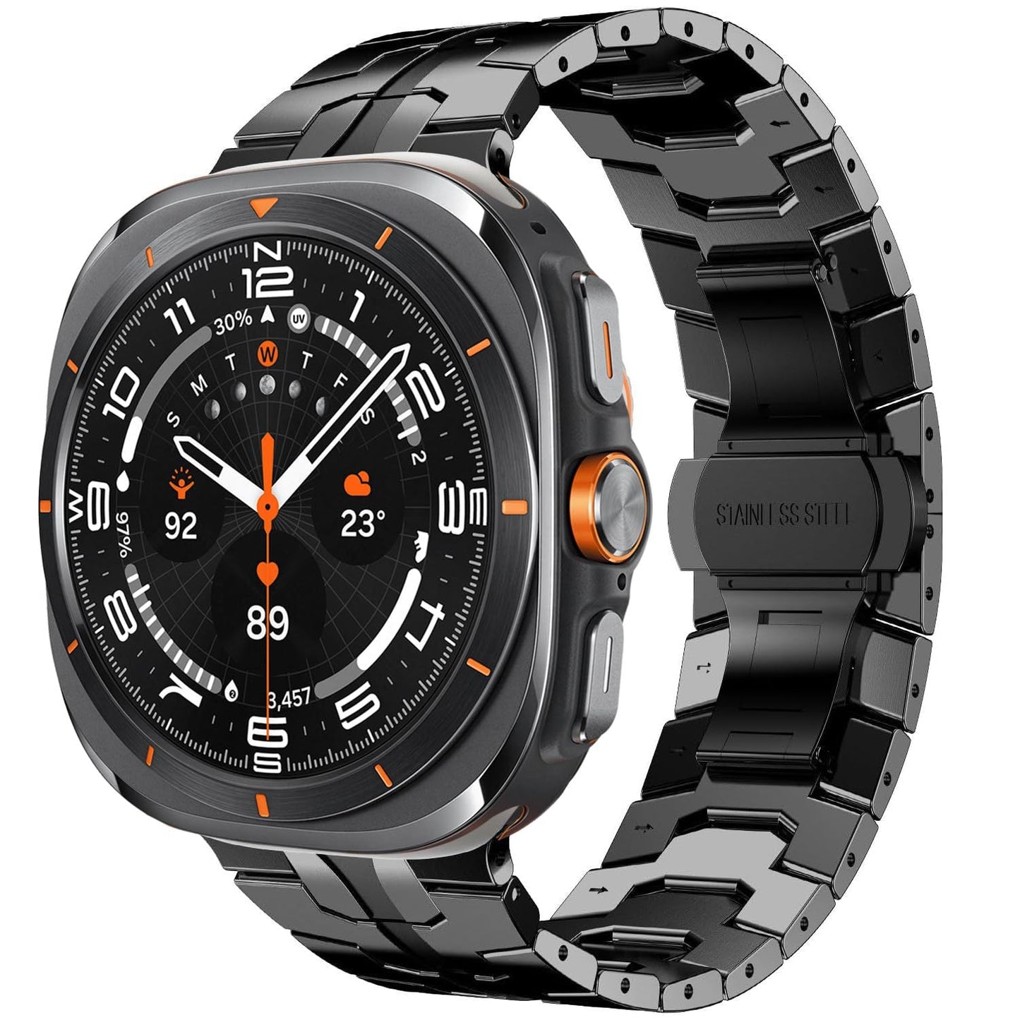 Stainless Steel Metal Watch Band for Galaxy Watch 7Ultra/8Ultra