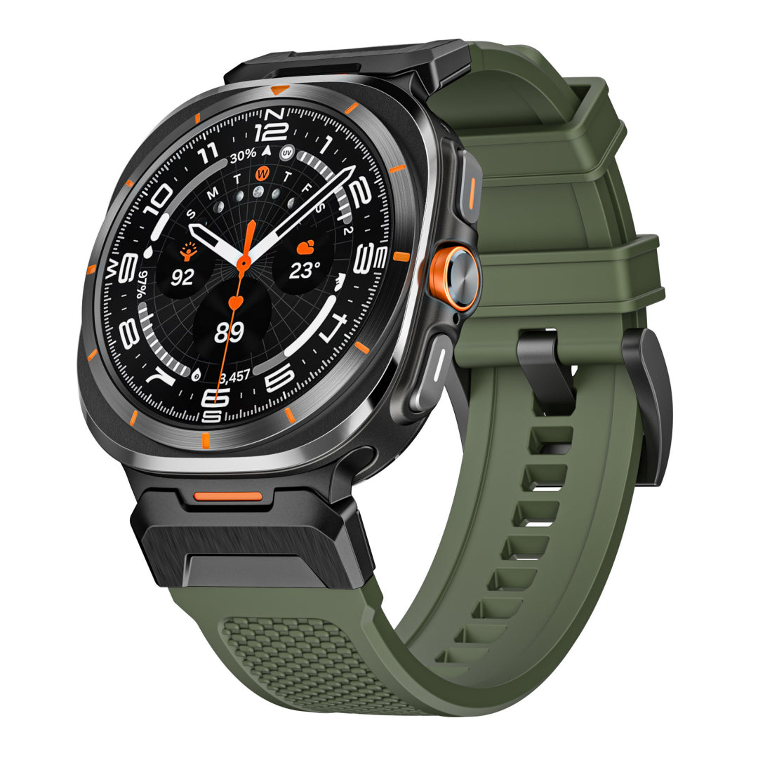 Tactical Silicone Band For Galaxy Watch Ultra