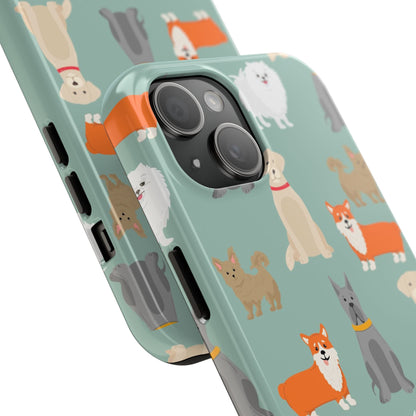 Tough Phone Cases - Corgi & Friends