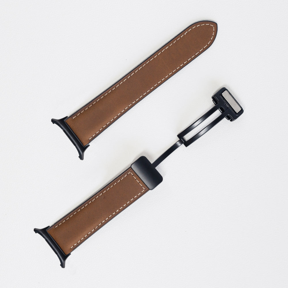 Magnetic Leather Band For Galaxy Watch 7 Ultra /8 Ultra