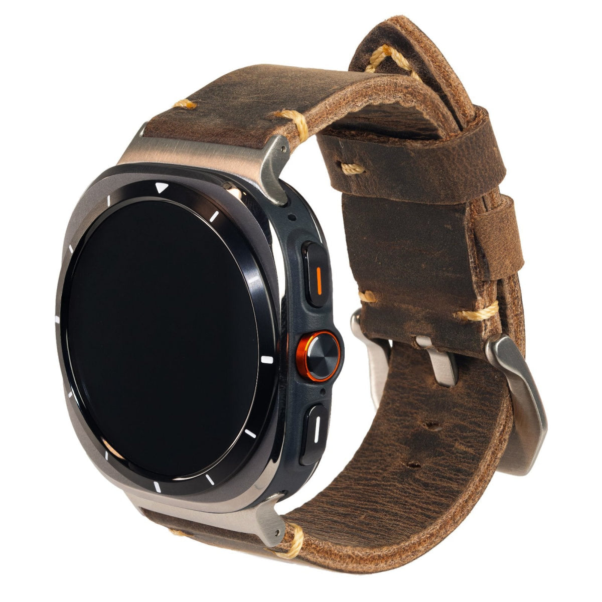 Leather Band For Galaxy Watch 7 Ultra/8 Ultra