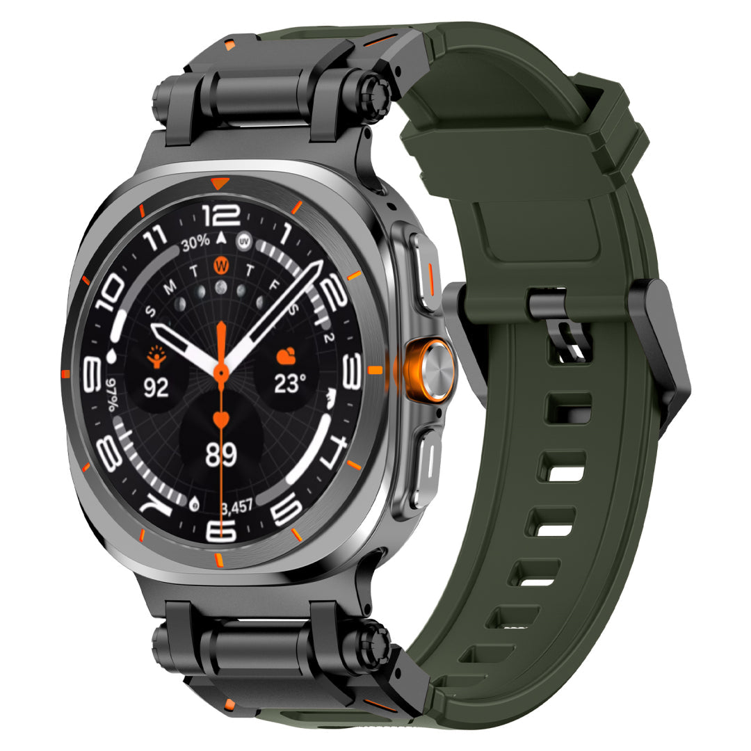 Explorer Silicone Band For Galaxy Watch 7 Ultra/8 Ultra