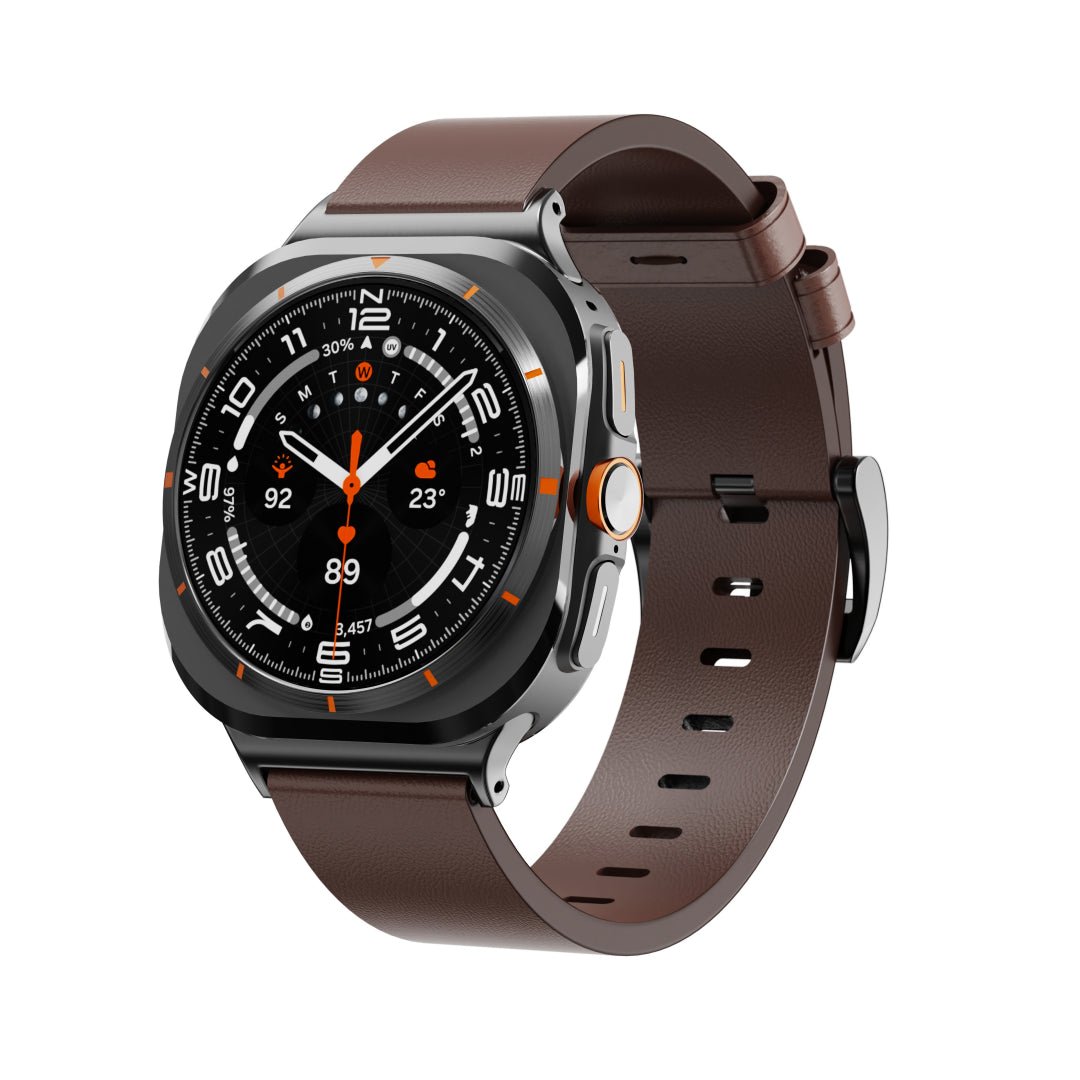 Horween Leather Band For Samsung Galaxy Watch 7 Ultra/8 Ultra