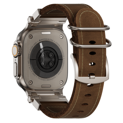 Tactical Vintage Leather Band for Apple Watch