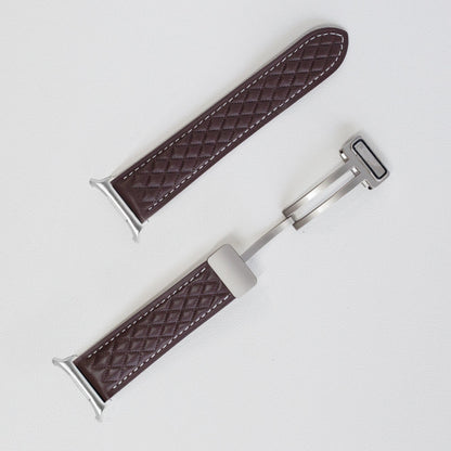Magnetic Leather Band For Galaxy Watch 7 Ultra /8 Ultra