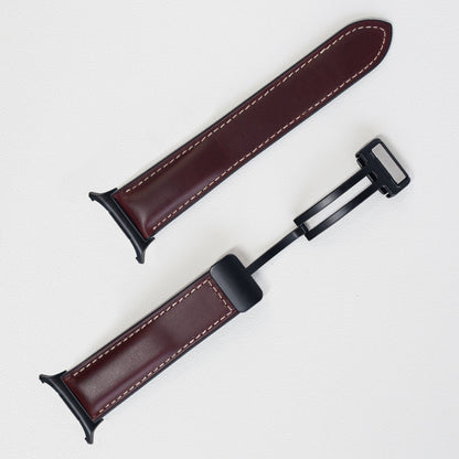 Magnetic Leather Band For Galaxy Watch 7 Ultra /8 Ultra