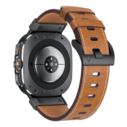 Tactical Leather Band For Galaxy Watch 7 Ultra/8 Ultra