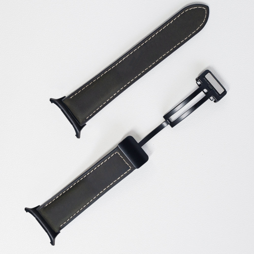 Magnetic Leather Band For Galaxy Watch 7 Ultra /8 Ultra