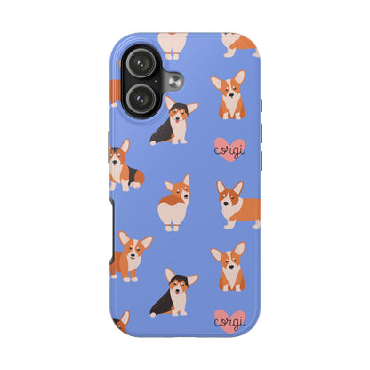 Tough Phone Cases - Corgi Love