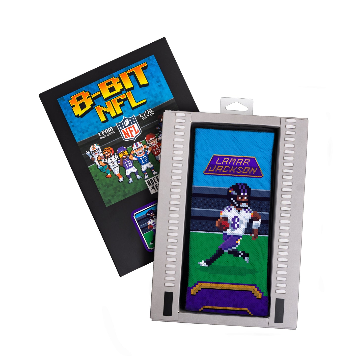 Lamar Jackson - Baltimore Ravens - 8-Bit (Box Set)
