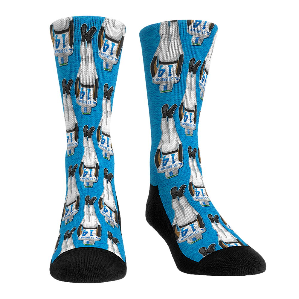 Amon-Ra St. Brown - Detroit Lions - Headstand All-Over (Blue)