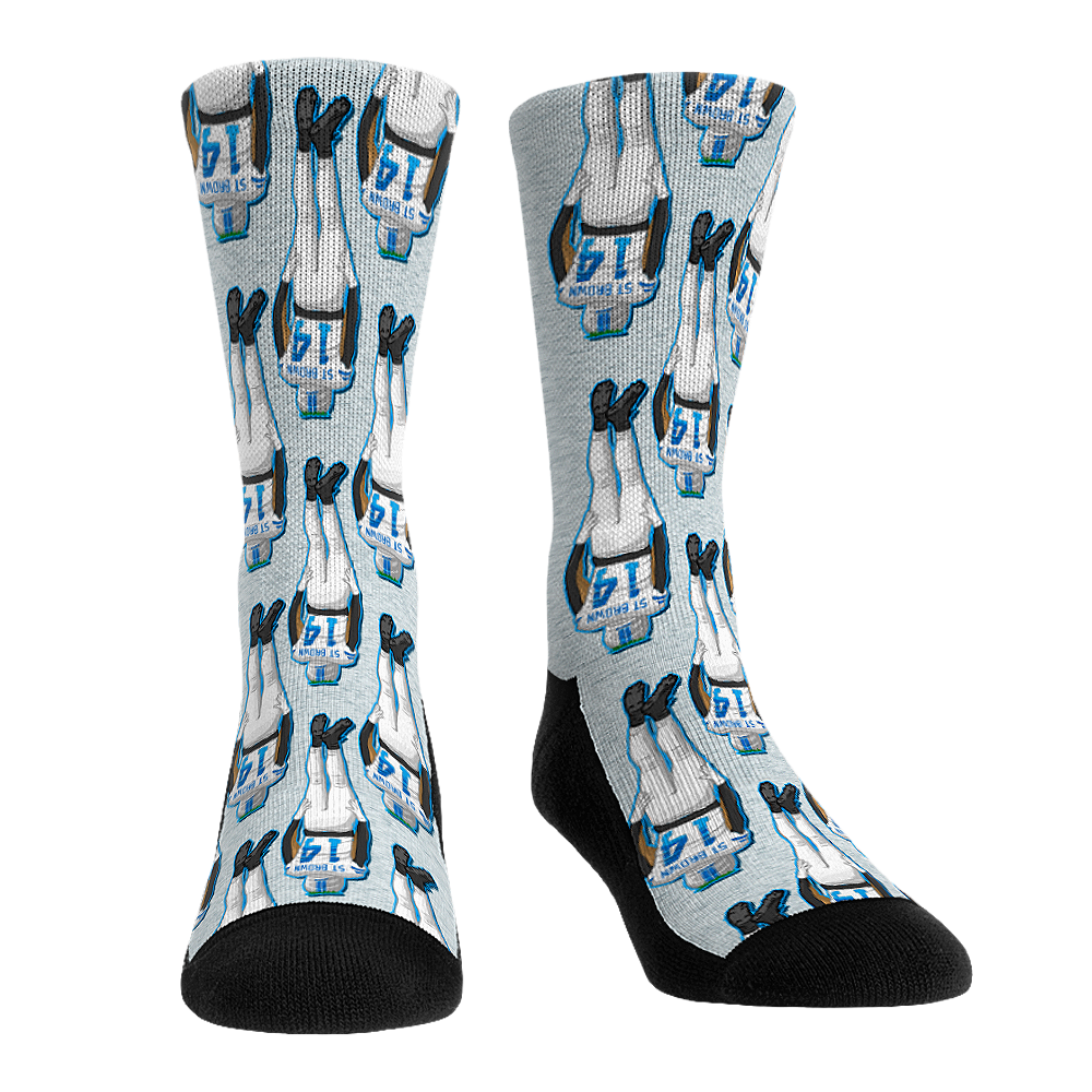 Amon-Ra St. Brown - Detroit Lions - Headstand All-Over (Grey)