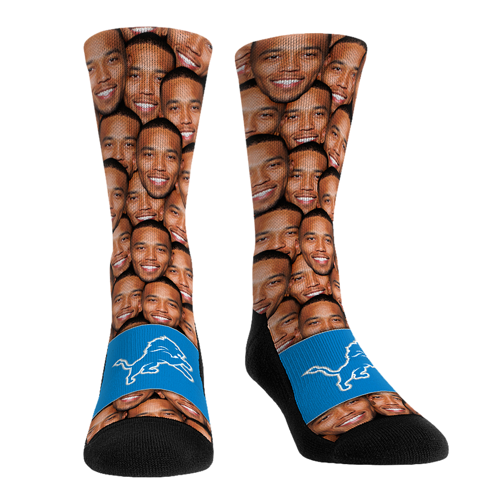Amon-Ra St. Brown - Detroit Lions - Face Repeat