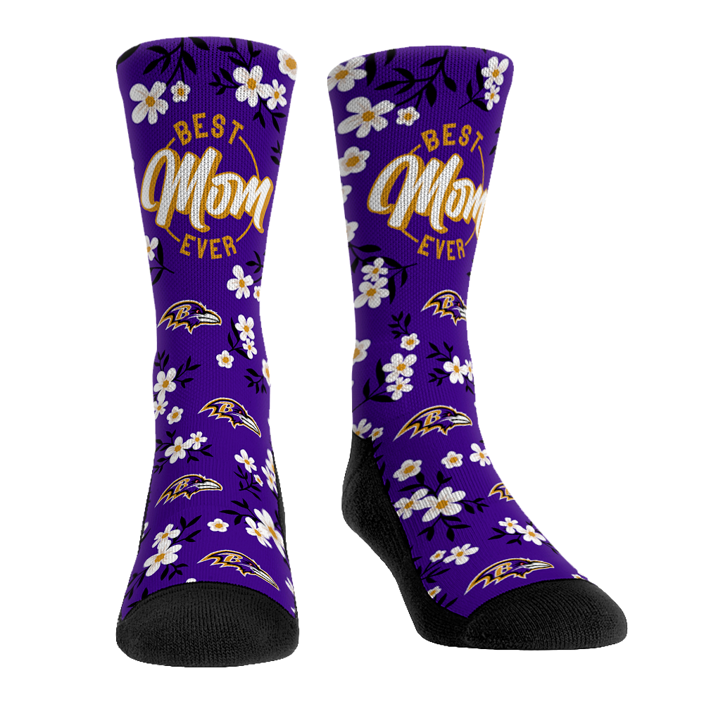 Baltimore Ravens - Best Mom Floral