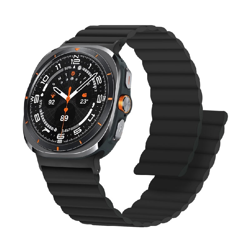 Magnetic Silicone Sport Band for Galaxy Watch 7 Ultra/8 Ultra