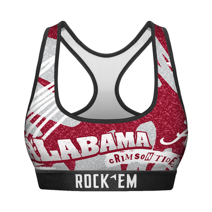 Women's Sports Bra - Alabama Crimson Tide - Team Blast