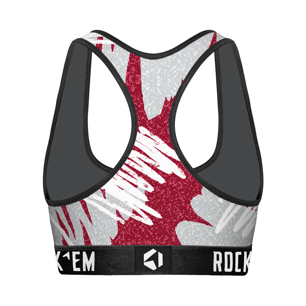 Women's Sports Bra - Alabama Crimson Tide - Team Blast