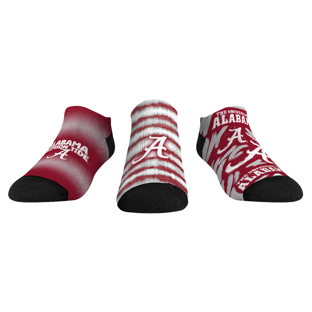 Alabama Crimson Tide - Low Cut - Make Some Noise (3-Pack)