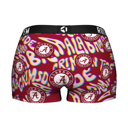 Women's Boy Shorts - Alabama Crimson Tide - Twisted Wordmark
