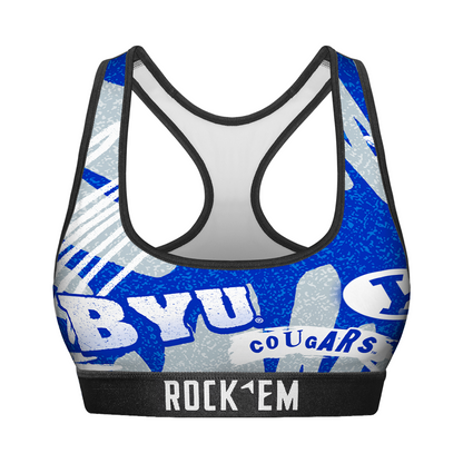 Women's Sports Bra - BYU Cougars - Team Blast