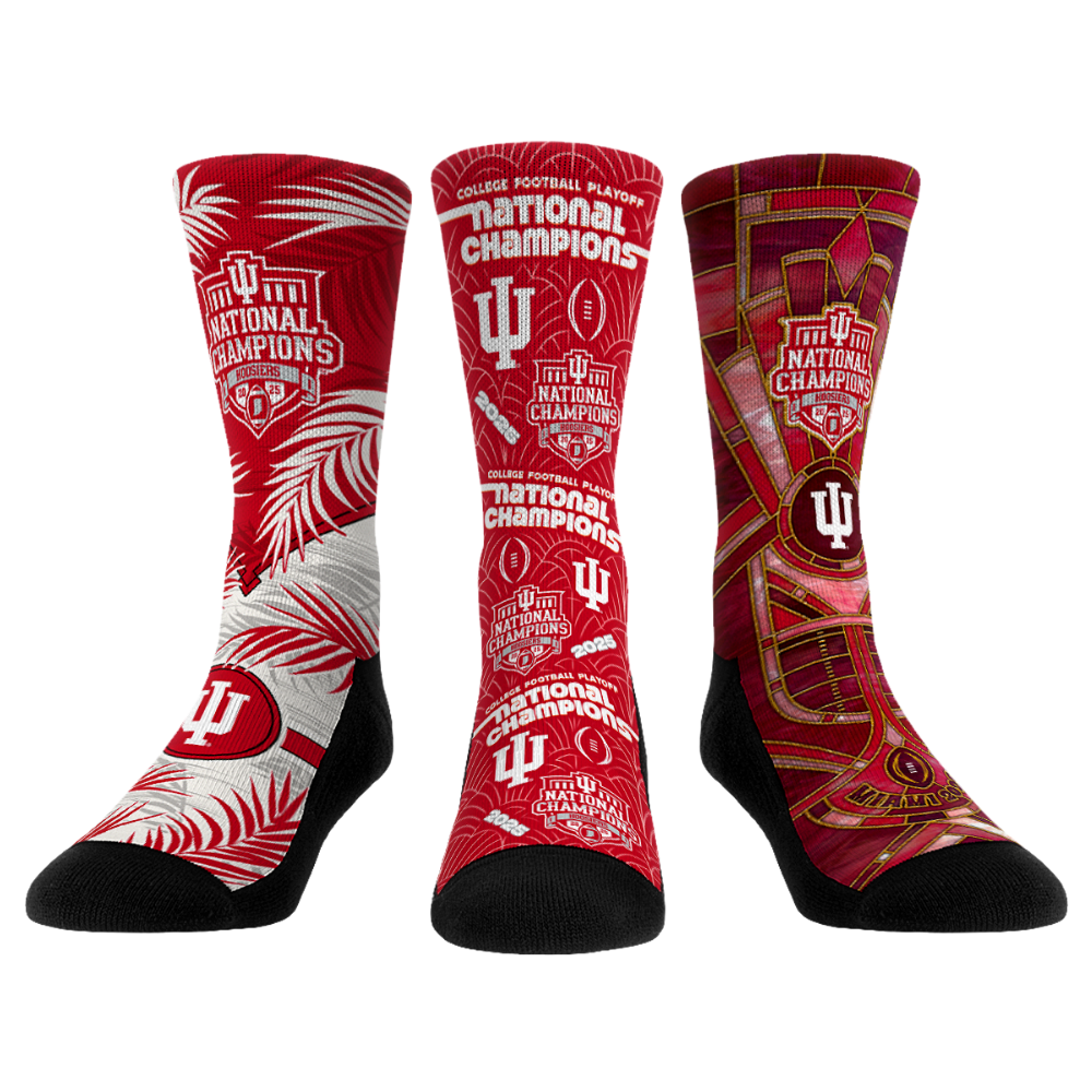 Indiana Hoosiers - CFP 2025-2026 Champs - 3-Pack