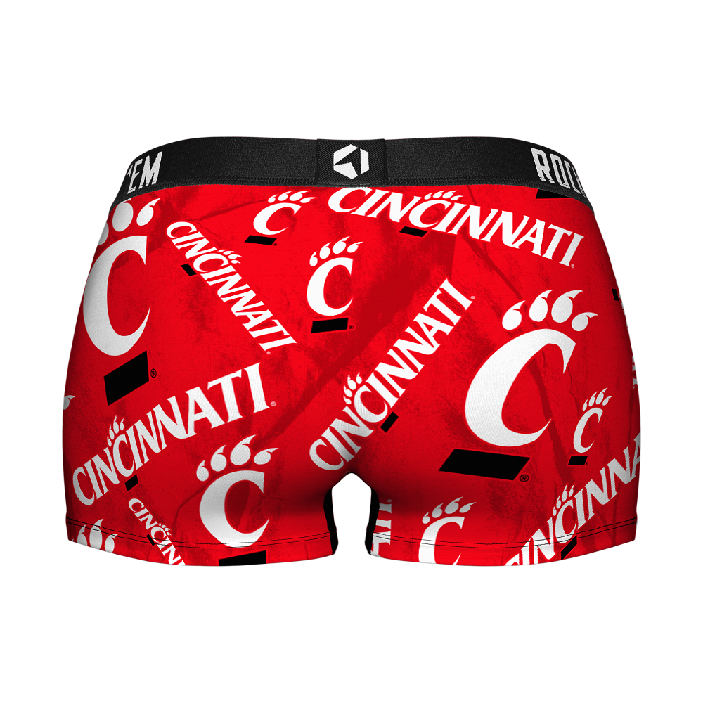 Women's Boy Shorts - Cincinnati Bearcats - Logo All-over