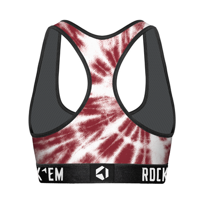 Women's Sports Bra - Florida State Seminoles - Team Tie Dye