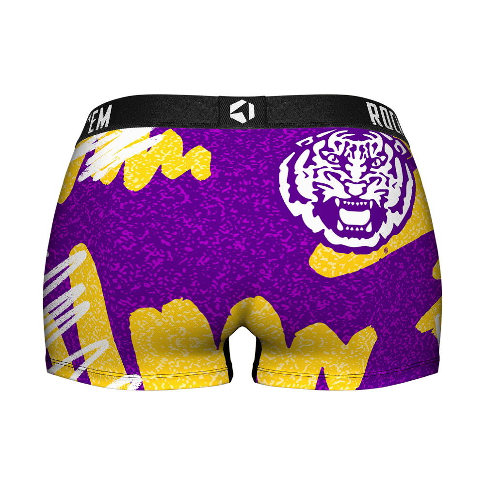 Women's Boy Shorts - LSU Tigers - Team Blast