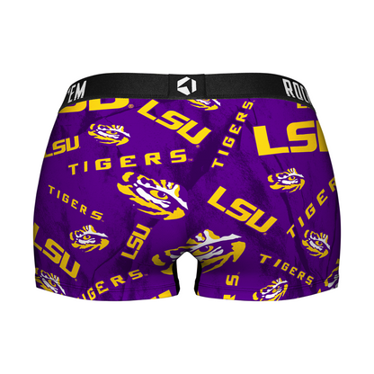 Women's Boy Shorts - LSU Tigers - Logo All-Over