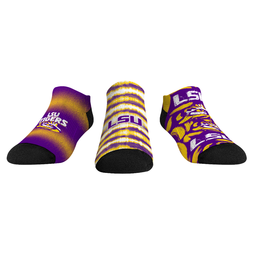 LSU Tigers - Low Cut - Make Some Noise (3-Pack)