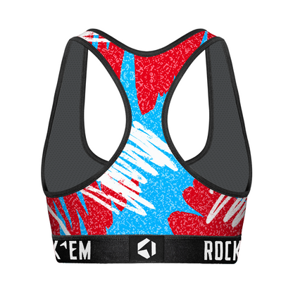 Women's Sports Bra - Ole Miss Rebels - Team Blast