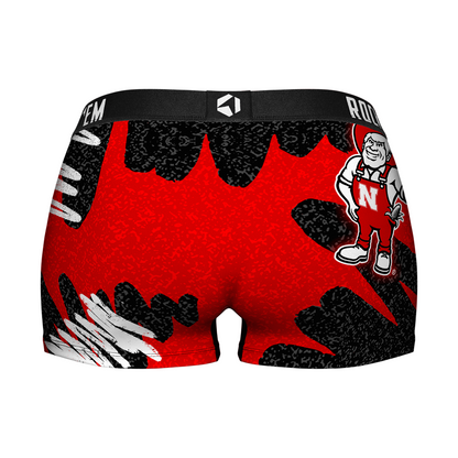 Women's Boy Shorts - Nebraska Huskers - Team Blast