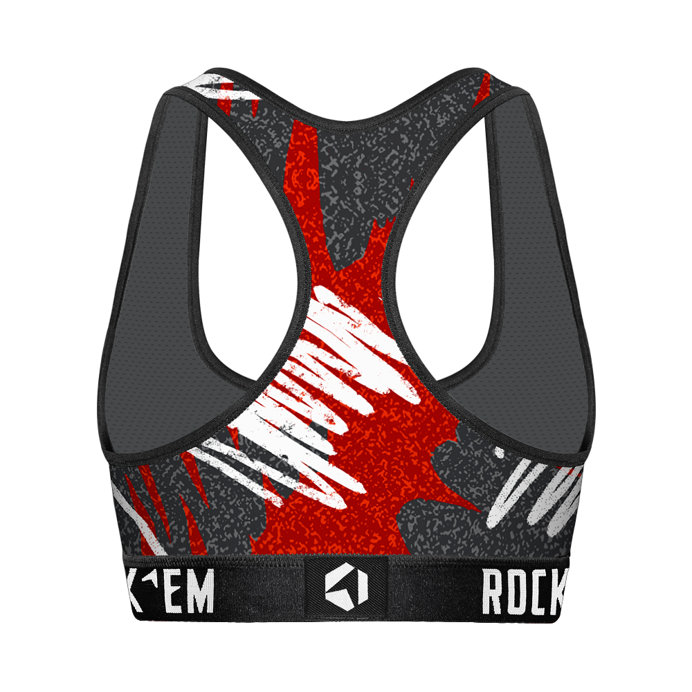 Women's Sports Bra - Oklahoma Sooners - Team Blast