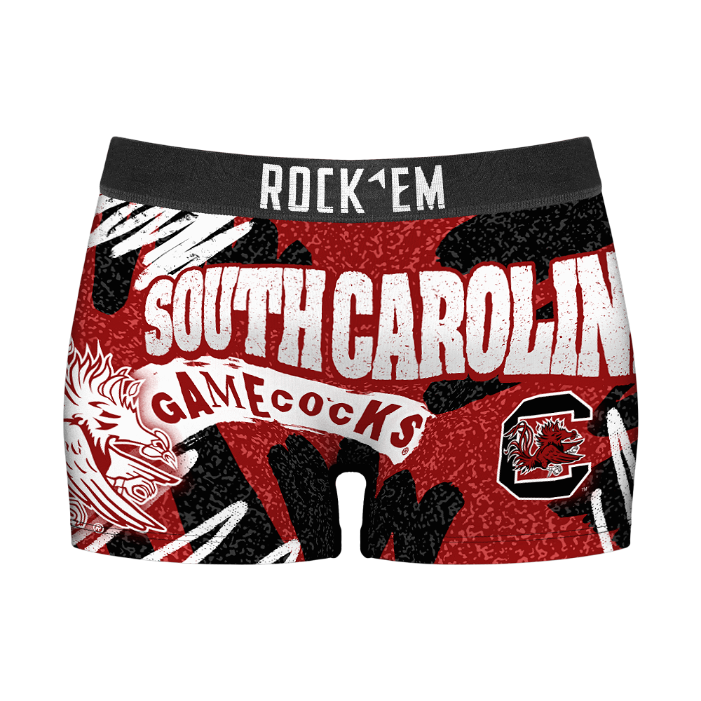 Women's Boy Shorts - South Carolina Gamecocks - Team Blast