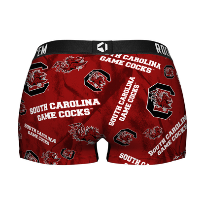 Women's Boy Shorts - South Carolina Gamecocks - Logo All-Over