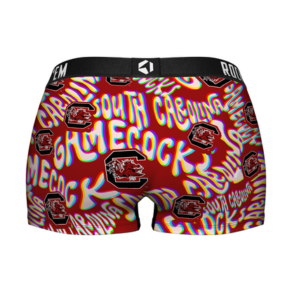 Women's Boy Shorts - South Carolina Gamecocks - Twisted Wordmark