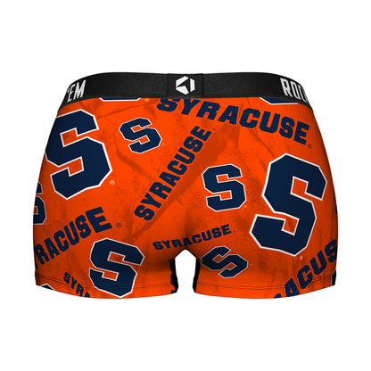 Women's Boy Shorts - Syracuse Orange - Logo All-Over