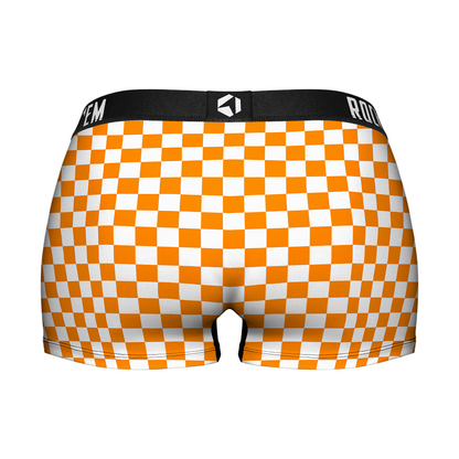 Women's Boy Shorts - Tennessee Volunteers - Full Checkerboard