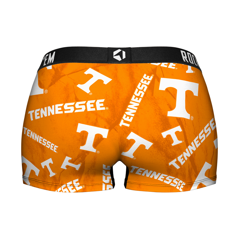 Women's Boy Shorts - Tennessee Volunteers - Logo All-Over