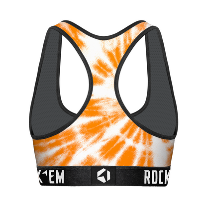 Women's Sports Bra - Tennessee Volunteers - Team Tie Dye