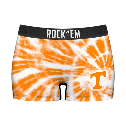 Women's Boy Shorts - Tennessee Volunteers - Team Tie Dye