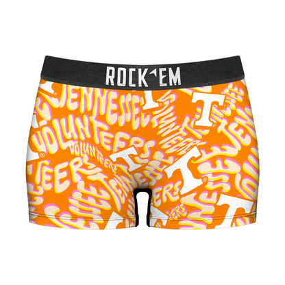 Women's Boy Shorts - Tennessee Volunteers - Twisted Wordmark