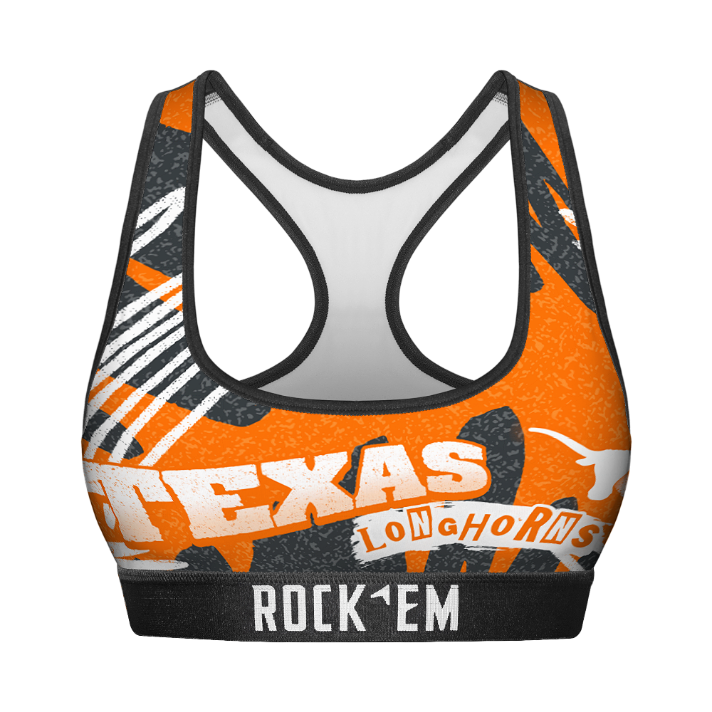 Women's Sports Bra - Texas Longhorns - Team Blast