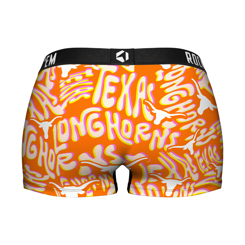 Women's Boy Shorts - Texas Longhorns - Twisted Wordmark
