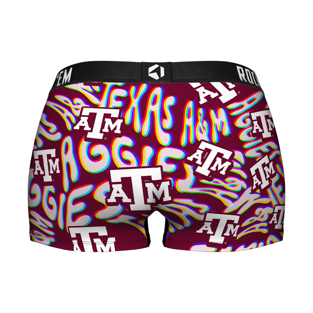 Women's Boy Shorts - Texas A&M Aggies - Twisted Wordmark
