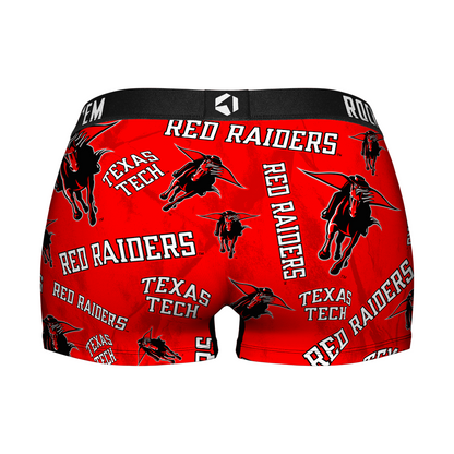 Women's Boy Shorts - Texas Tech Red Raiders - Logo All-Over