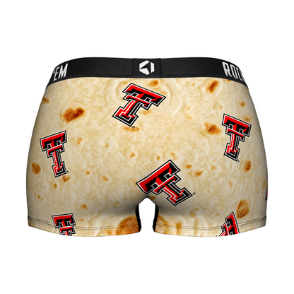 Women's Boy Shorts - Texas Tech Red Raiders - Full Tortilla