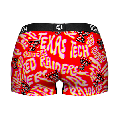 Women's Boy Shorts - Texas Tech Red Raiders - Twisted Wordmark