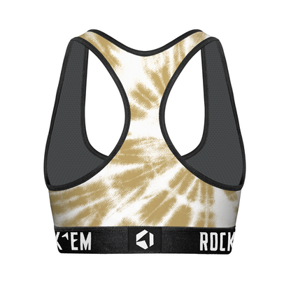Women's Sports Bra - UCF Knights - Team Tie Dye
